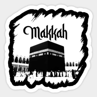 Islamic Makkah Design for Muslims Sticker